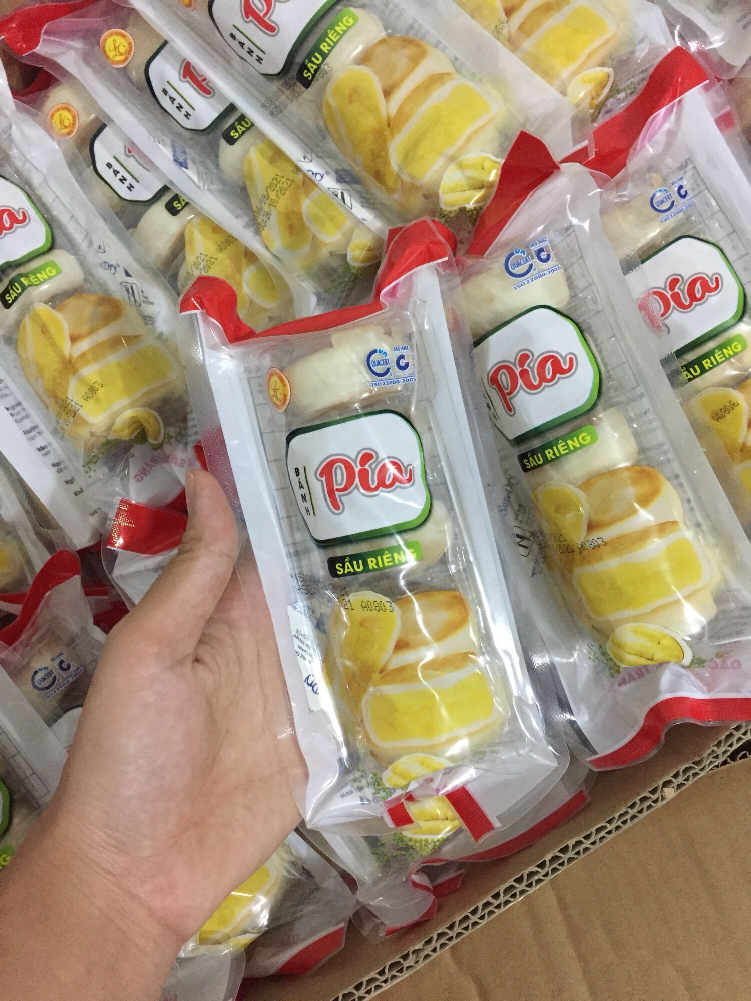 Bánh Pía Sầu Riêng Mini