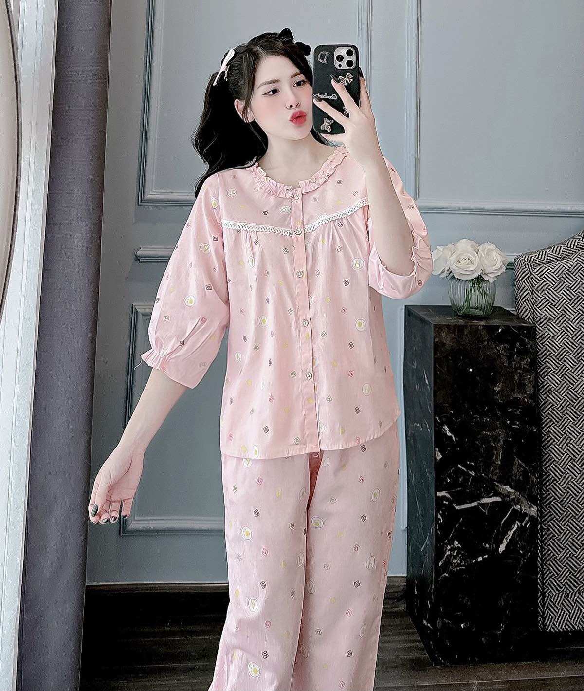 đồ bộ mặc nhà ca cấp xinh đẹp