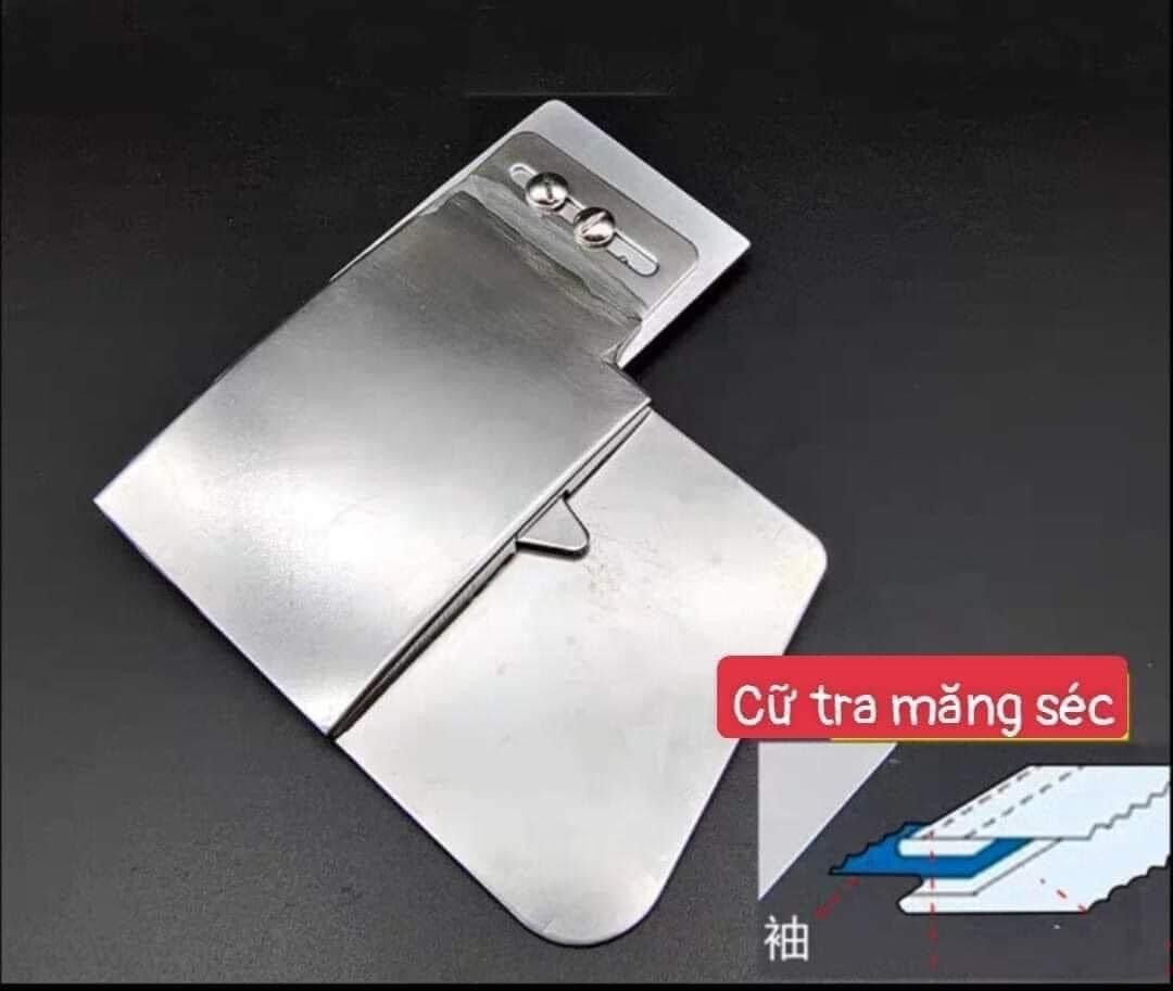 Cữ tra măng séc tra tay áo sơ mi dùng cho máy 1 kim công nghiệp