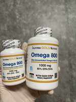 [Mỹ ] Viên Dầu cá Omega 800 Pharmaceutical Grade Fish Oil California Gold Nutrition  30 viên