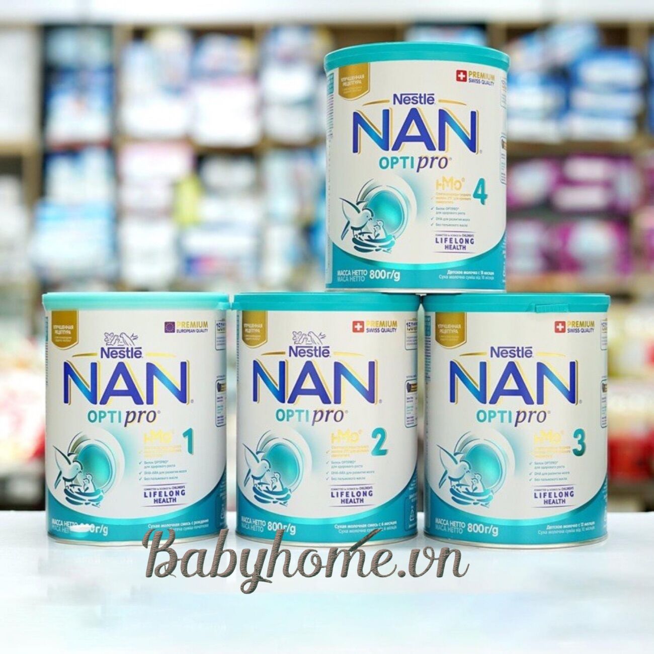 Sữa Bột Nan Nga số 1-2-3