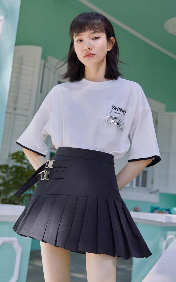 Áo thun nữ , áo phông nữ dây xích năng động vero moda