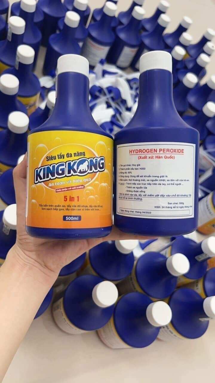 Combo cặp tẩy đa năng King Kong tẩy mốc tẩy q