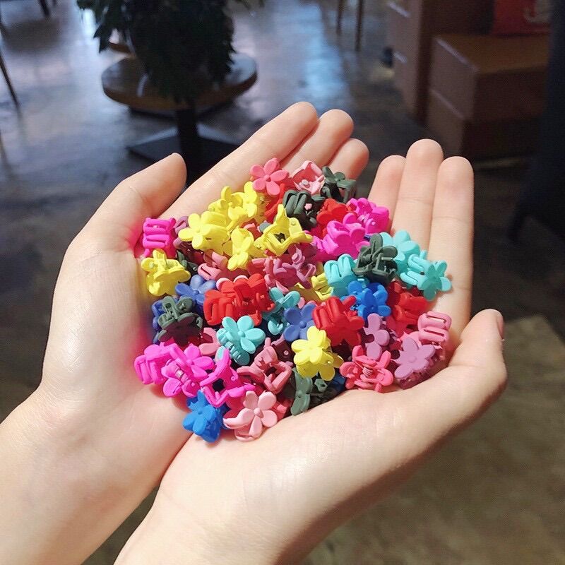 Dây buộc tóc scrunchies hình gấu dễ thương cao cấp