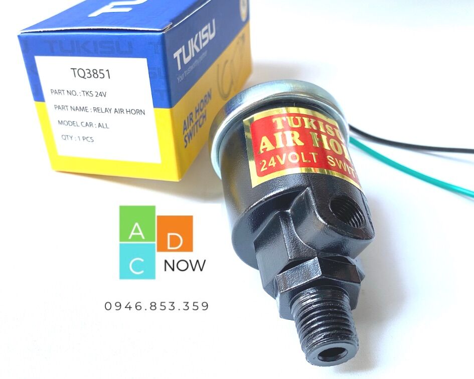 Rơ le còi hơi 12v / 24v hàn quốc tukisu mã tq3851