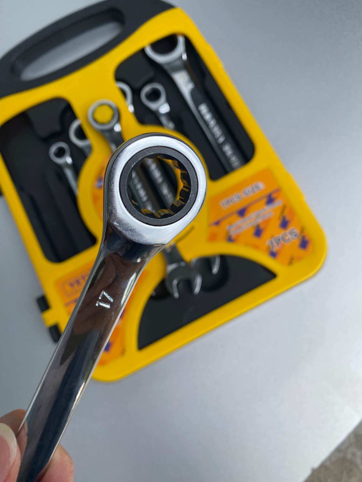 Bộ cờ lê tự động YETL 7 chi tiết 8-19mm