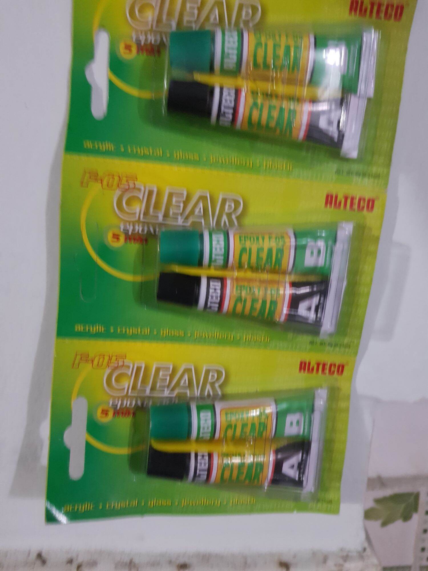 Keo dán 2 thành phần - Keo AB EPOXY. (Thái Lan)