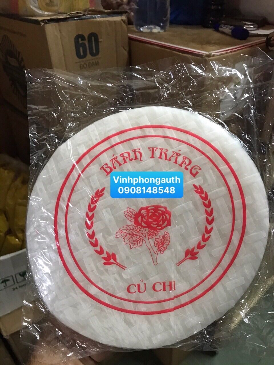 Bánh Tráng Củ Chi Trung