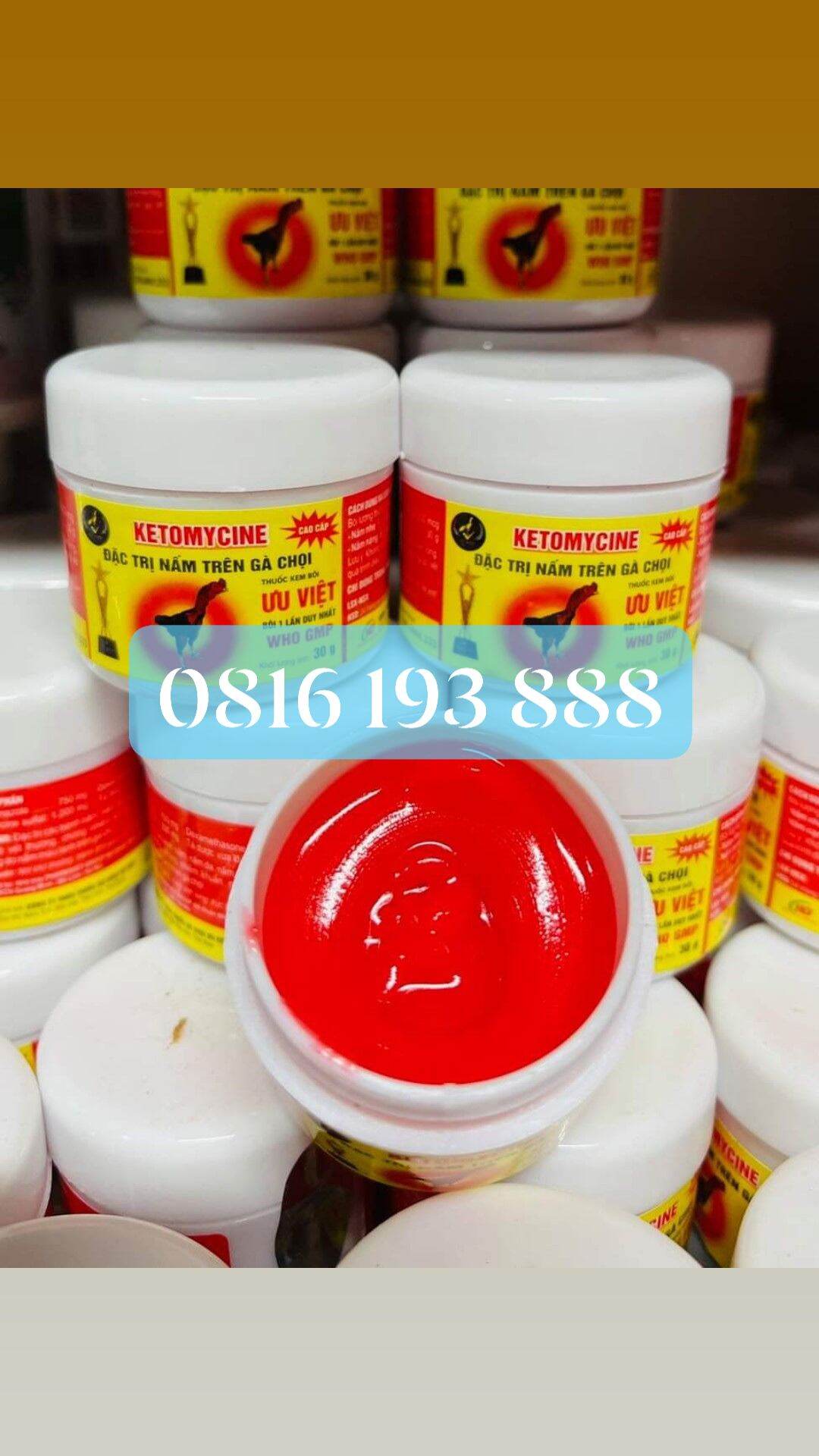 Bôi mốc ưu việt cho gà chọi gà đá gà tre
