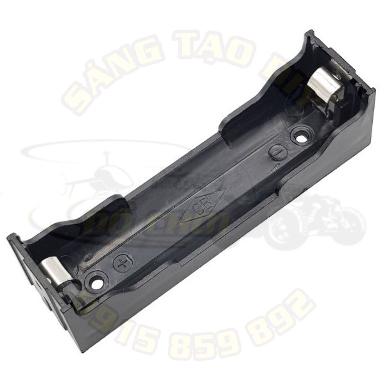 Đế pin 18650 1/2/3/4 cell có chân hàn pcb. hộp gắn pin 18650 hàn mạch