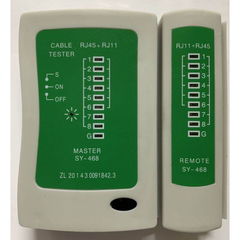 Hộp test cáp mạng rj45, pin 9v