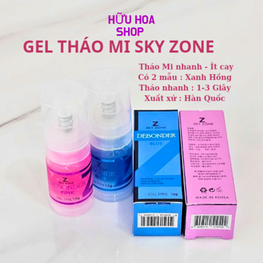 Gel tháo mi Sky Zone tháo nhanh ít cay xuất xứ Hàn Quốc