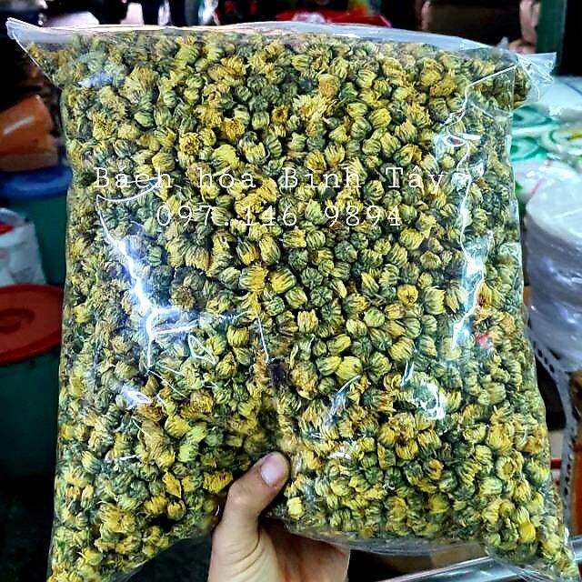 hoa cúc kim cương khô đà lạt 100gram ( trà hoa cúc nụ) hsd:2023