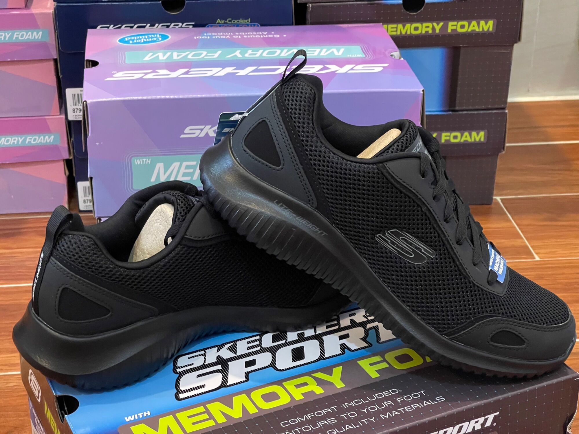 Skechers - giày thể thao skechers nam memory foam
