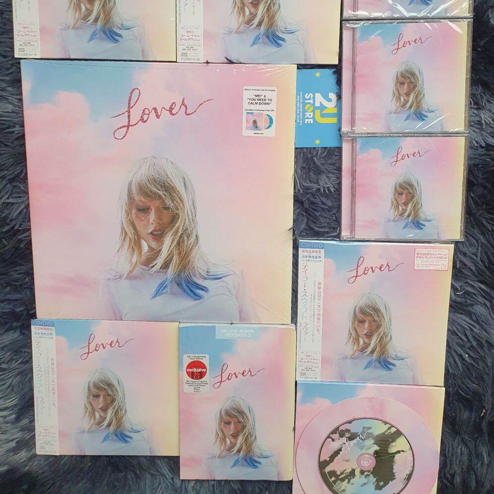[CD+DVD] album Lover (Deluxe Japan)  - Taylor Swift