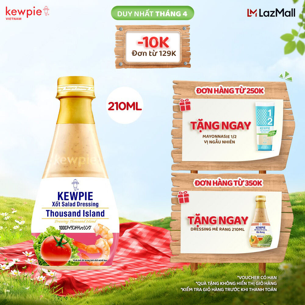 Xốt Salad Dressing Thousand Island Kewpie 210ml