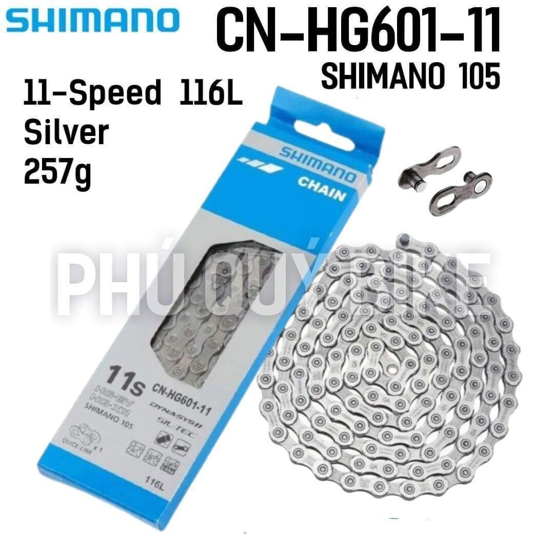 Sên Xe Đạp 11 SHIMANO HG-601 105 Chính Hãng