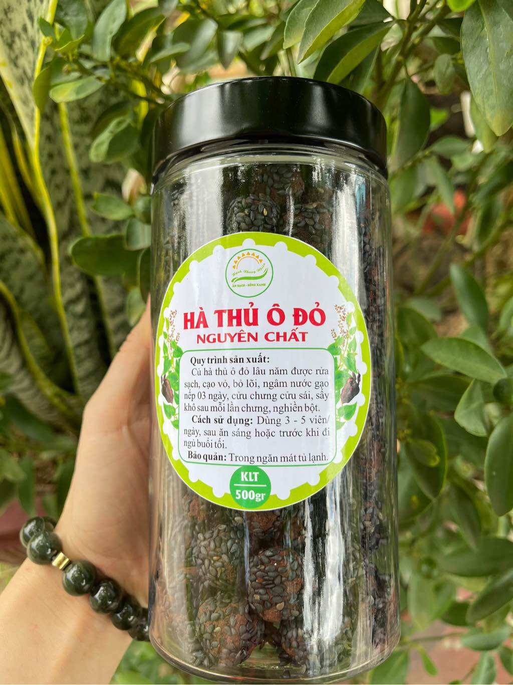 Hà thủ ô đỏ núi đá Hà Giang 500gr viên- Đen râu tóc, mạnh gân xương, Giảm cholesteron, An thần, giảm béo- đặc sản tây bắc 333