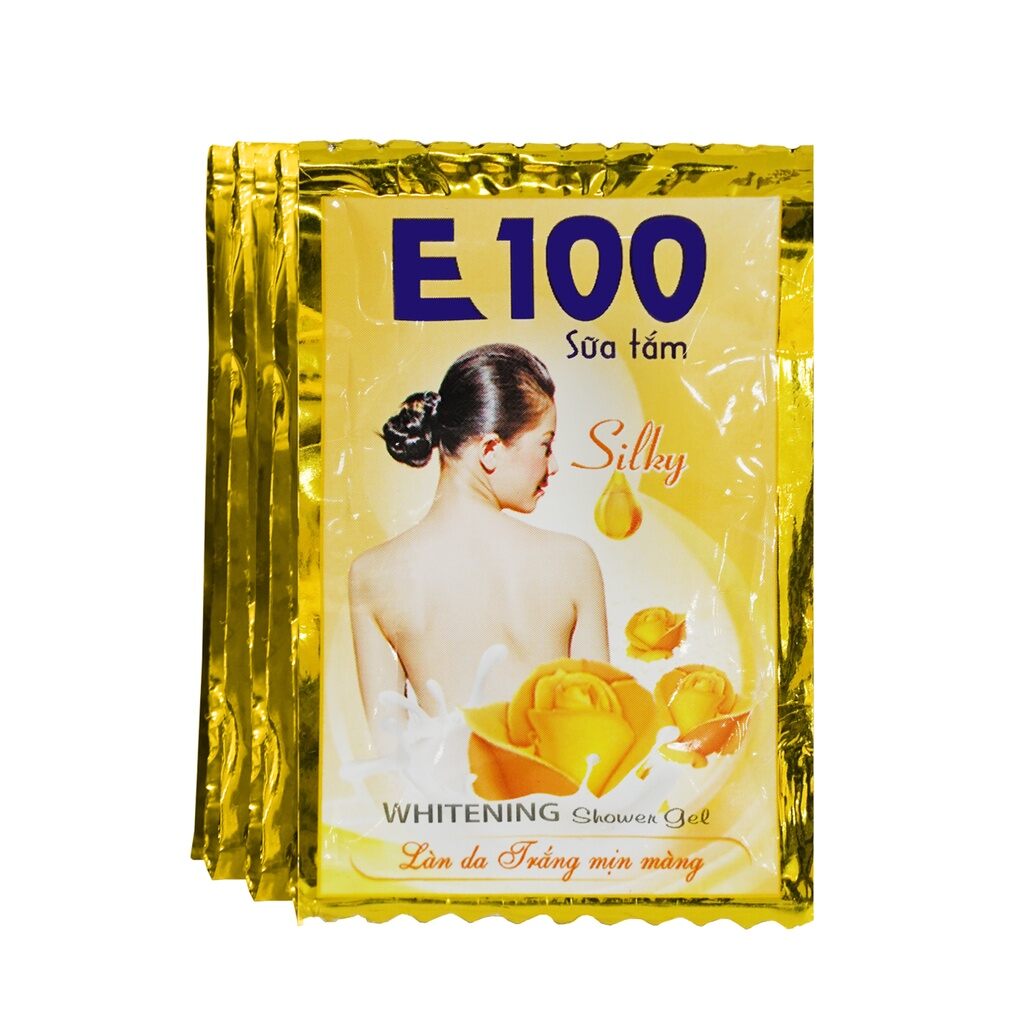 Dây 12 gói, 24 gói sữa tắm E100