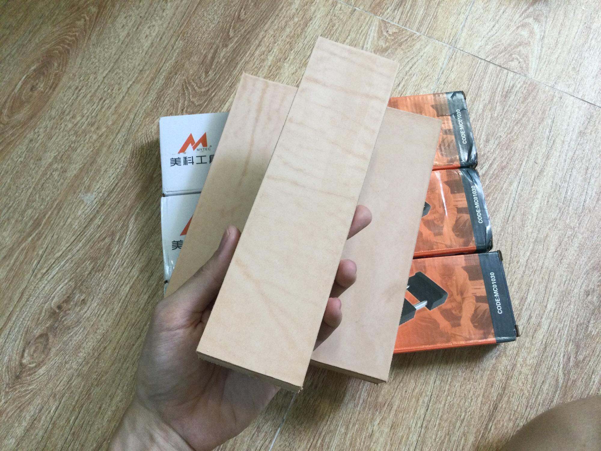 Liếc dao 2 mặt bằng da bò