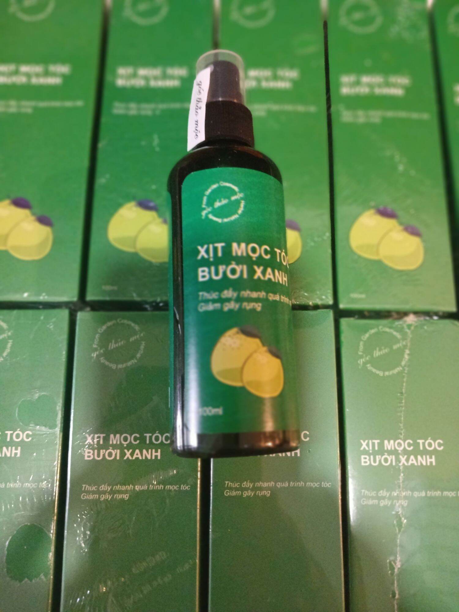 Xịt bưởi xanh kích mọc tóc, dưỡng tóc 100ml