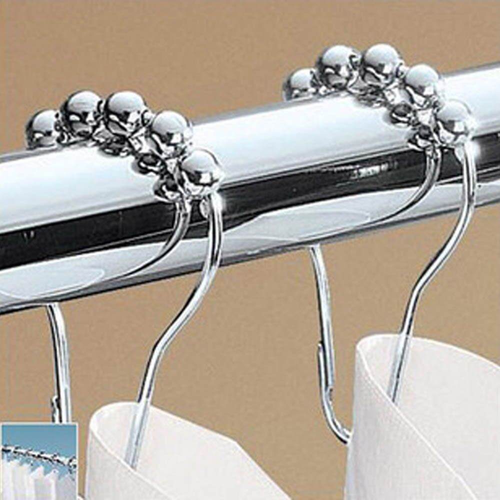 Móc Treo Rèm Có Bi Trượt ( lốc 10 móc )