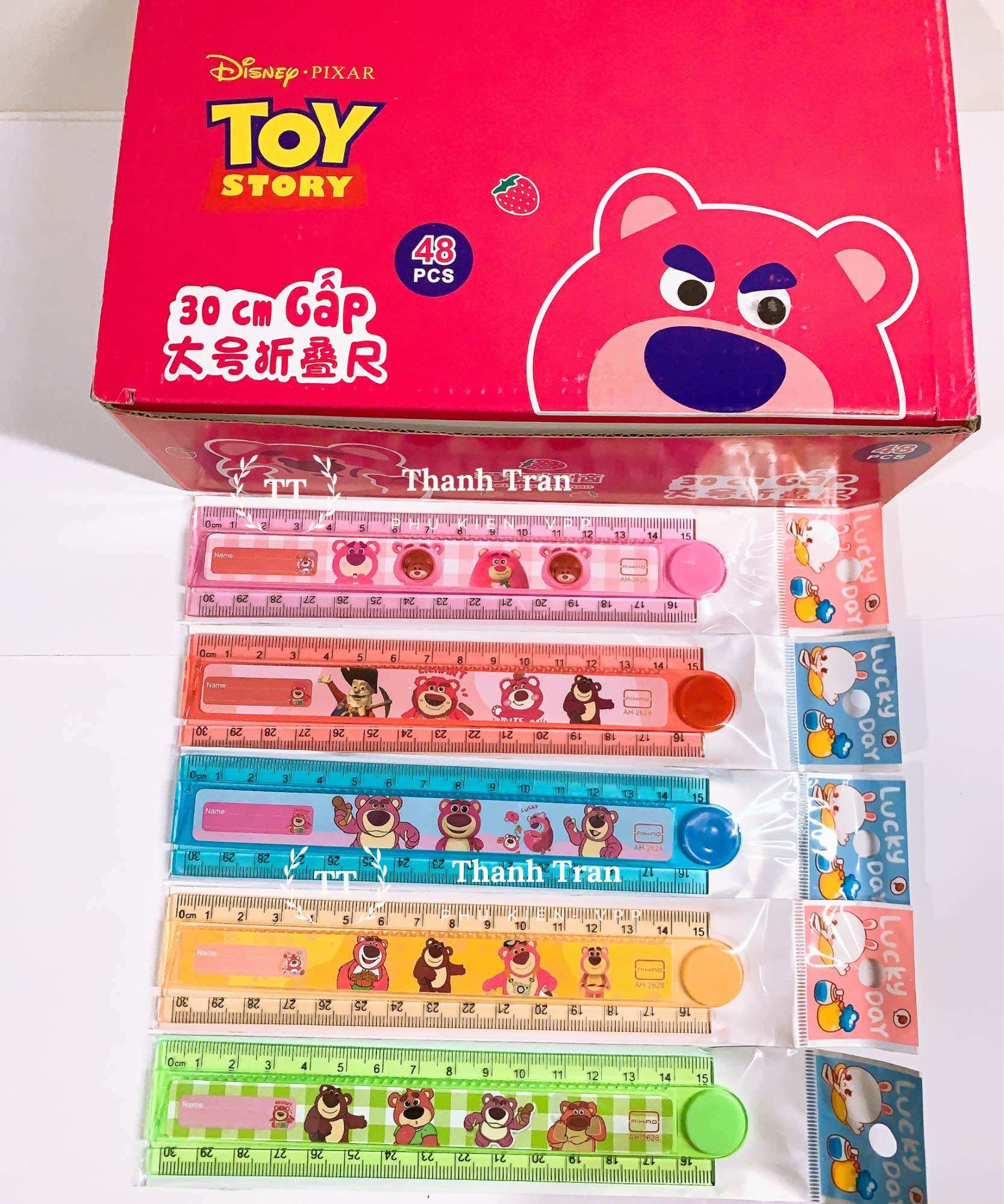 Thước kẻ gấp gọn 30cm