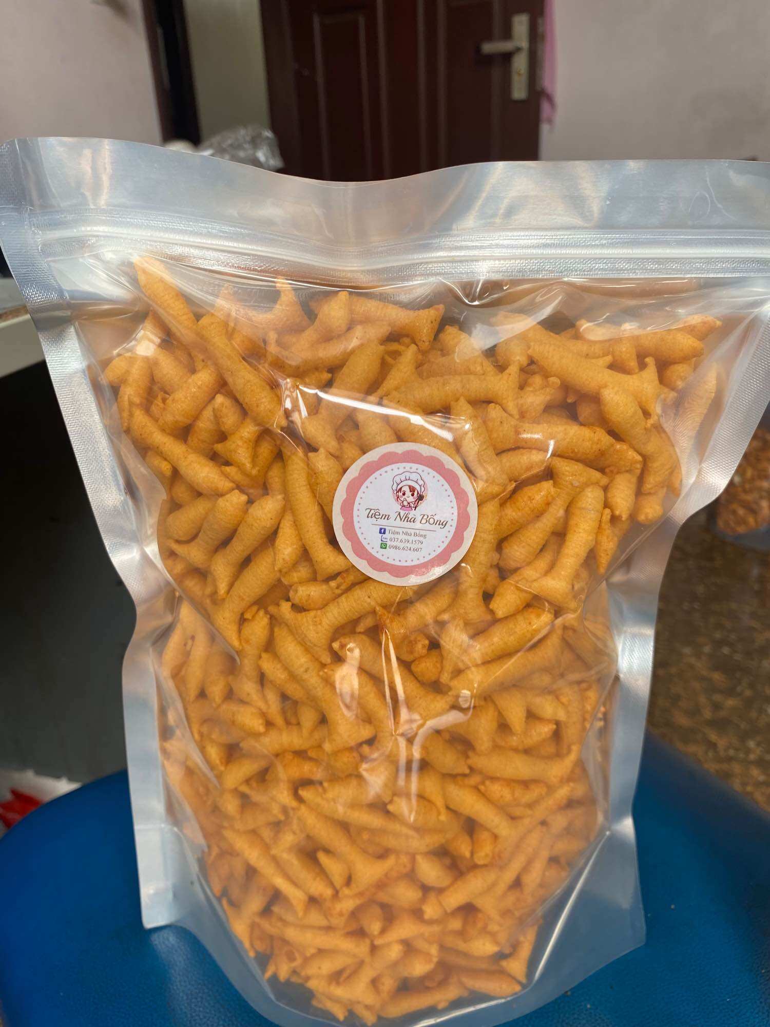 1kg bim bim cá phồng cay