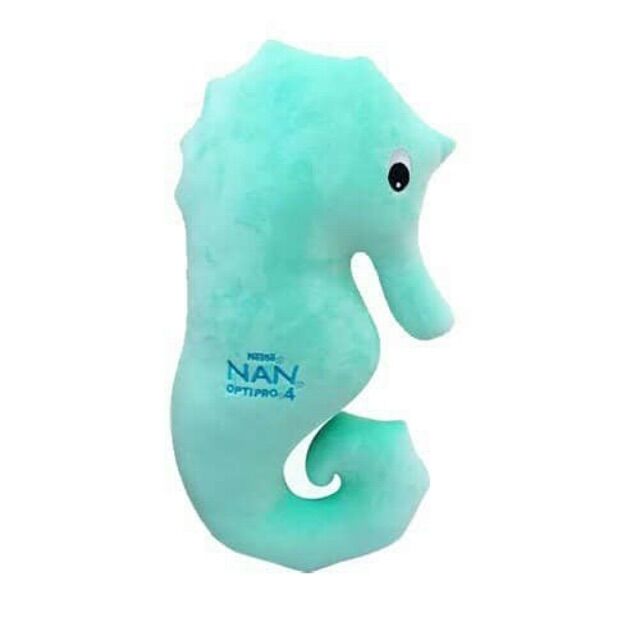 Gối ôm cá Ngựa size lớn, gối nhồi bông, thú nhồi bông, quà tặng từ sữa Nan