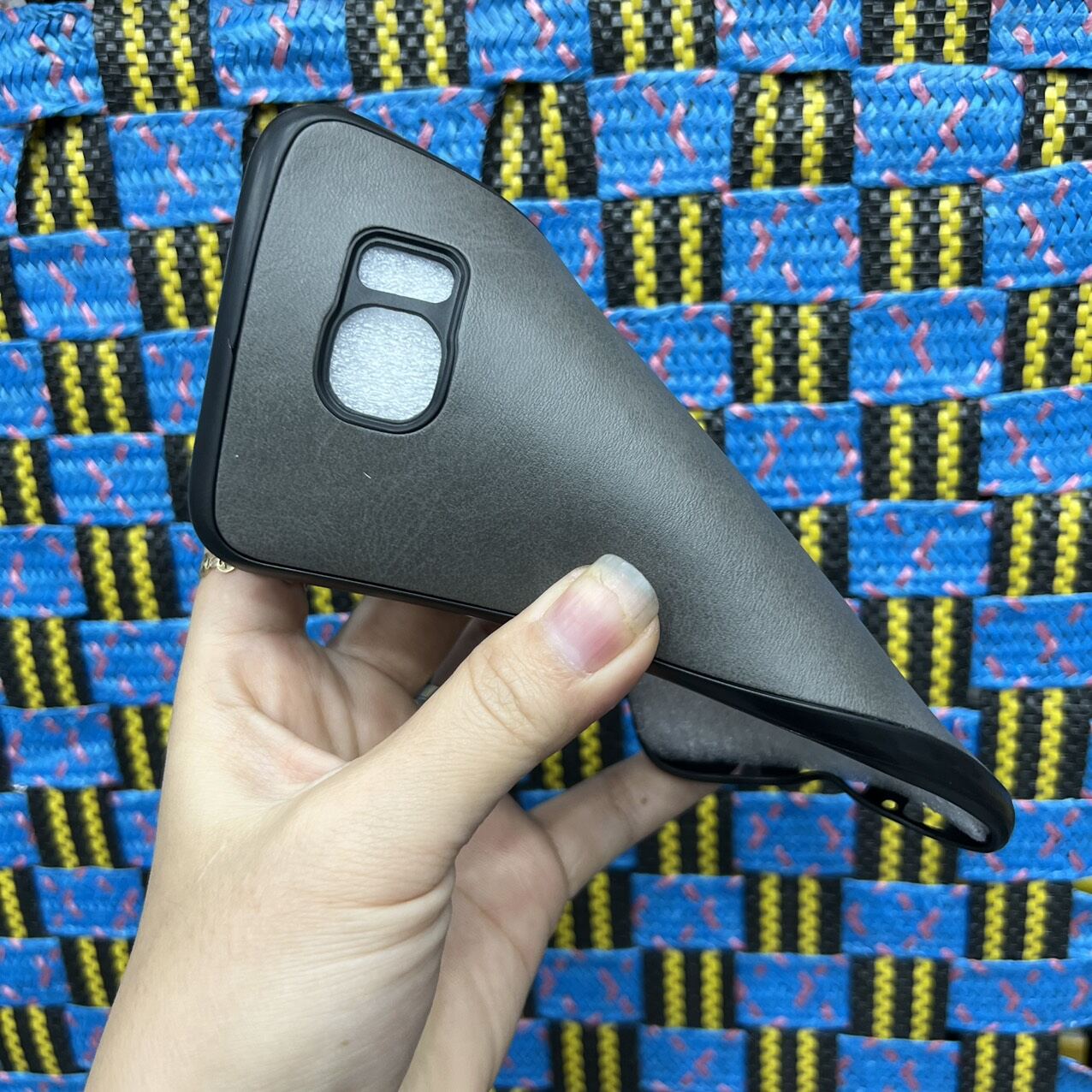 Case Ốp lưng Samsung S7 edge dẻo kiểu da mềm mịn siêu bền