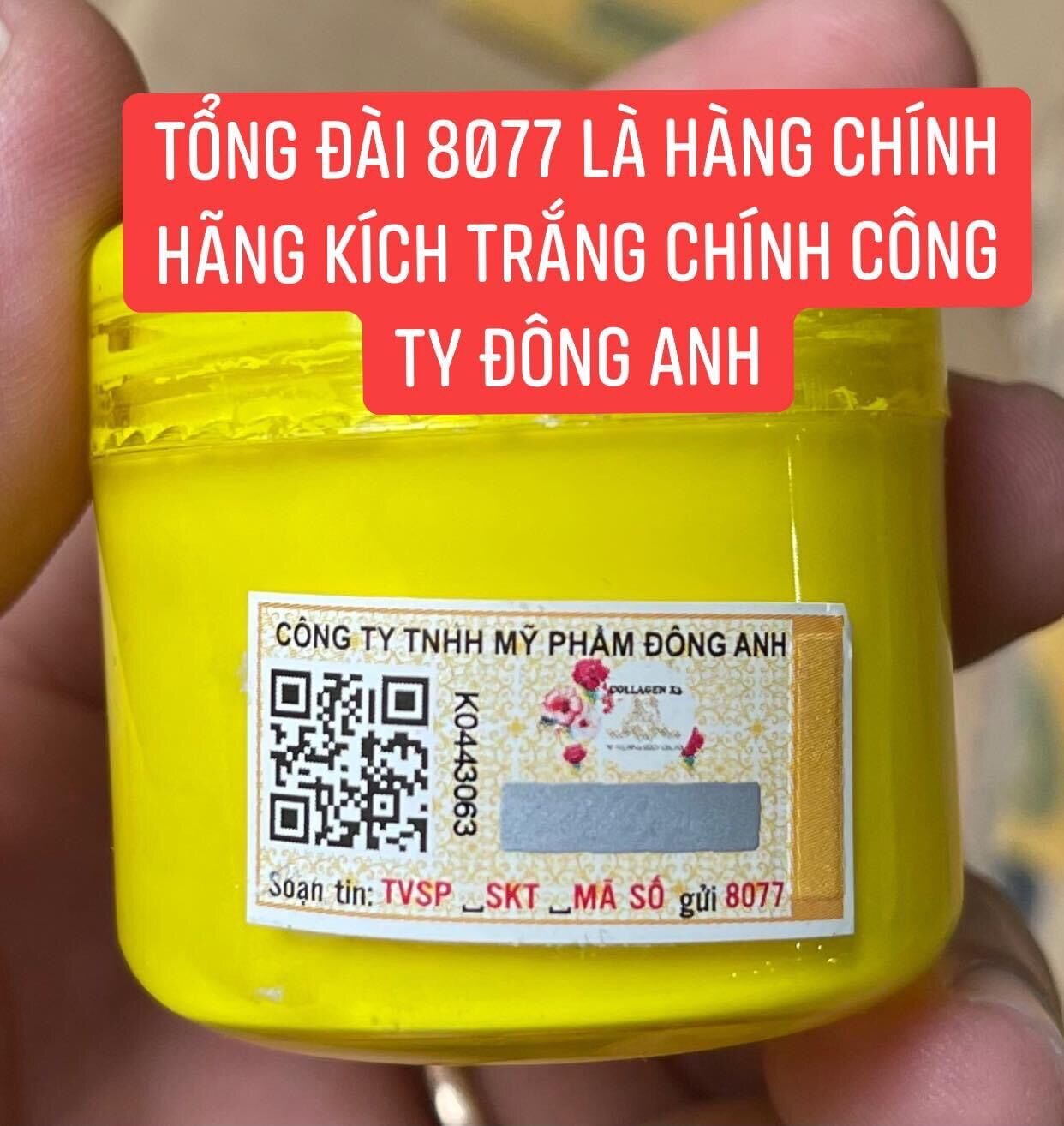 Kích trắng colagen x3