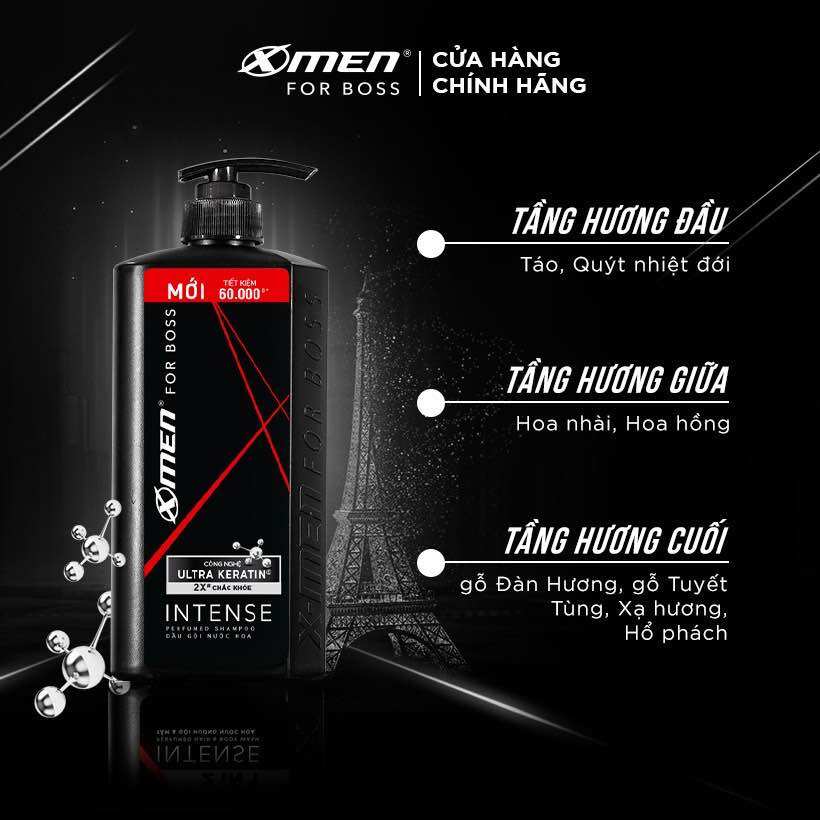 Dầu gội xmen for boss 850g