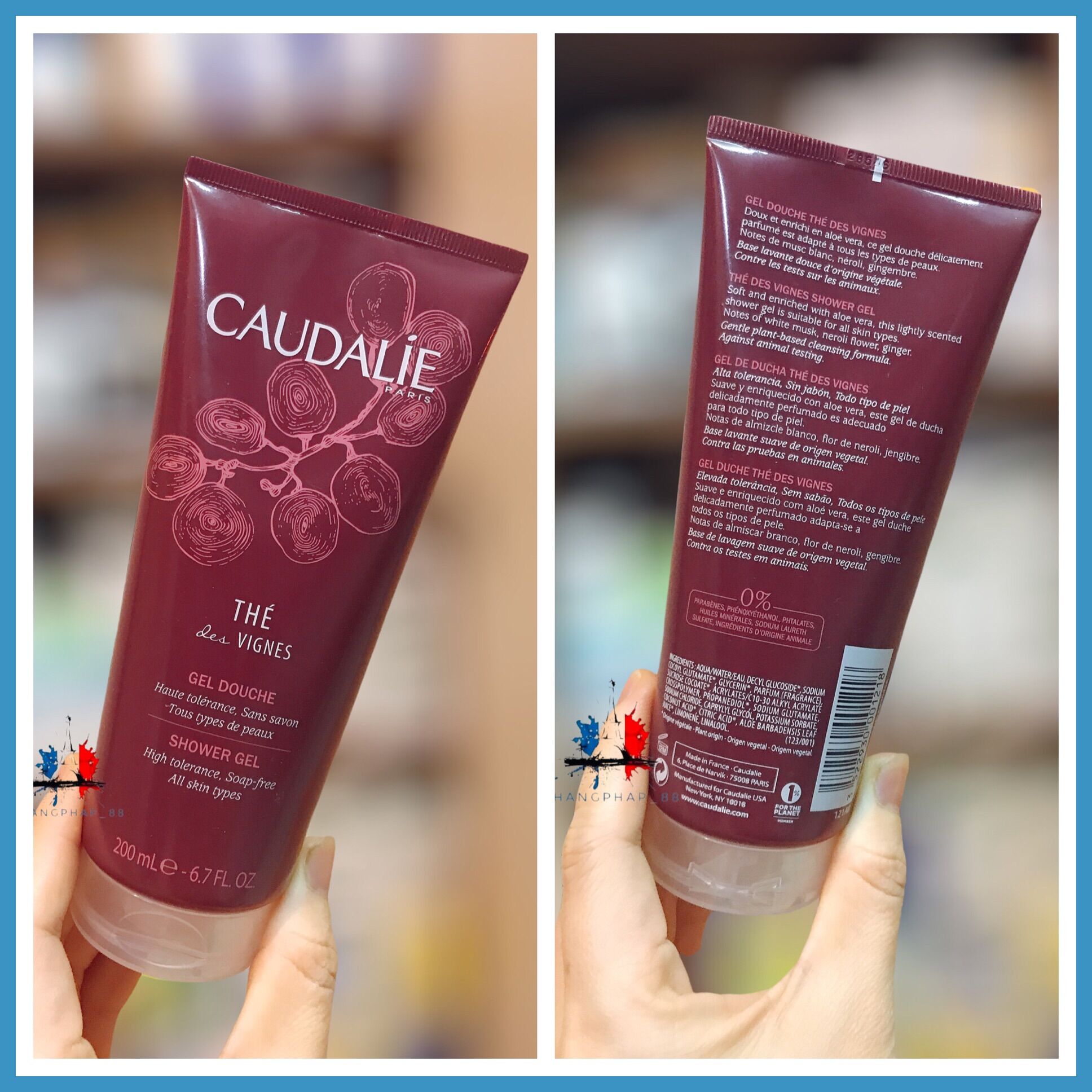 Sữa tắm Caudalie Pháp 200ml