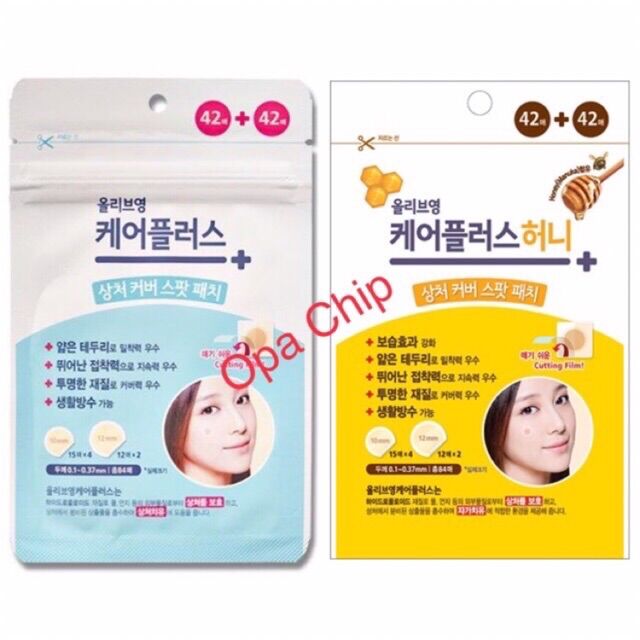 Miếng dán mụn Careplus của Olive Young