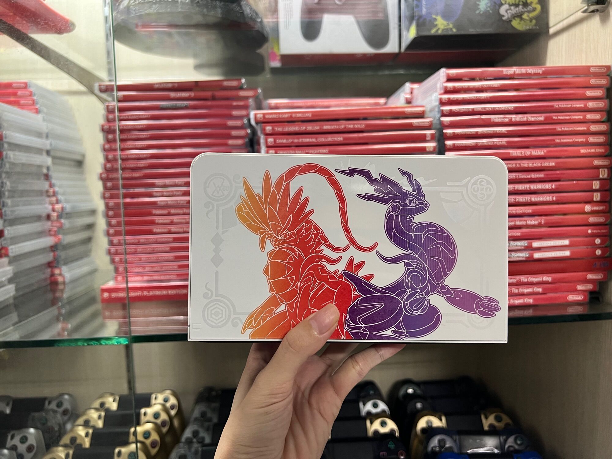 Máy chơi game Nintendo Switch Oled: Pokémon Scarlet & Violet Edition