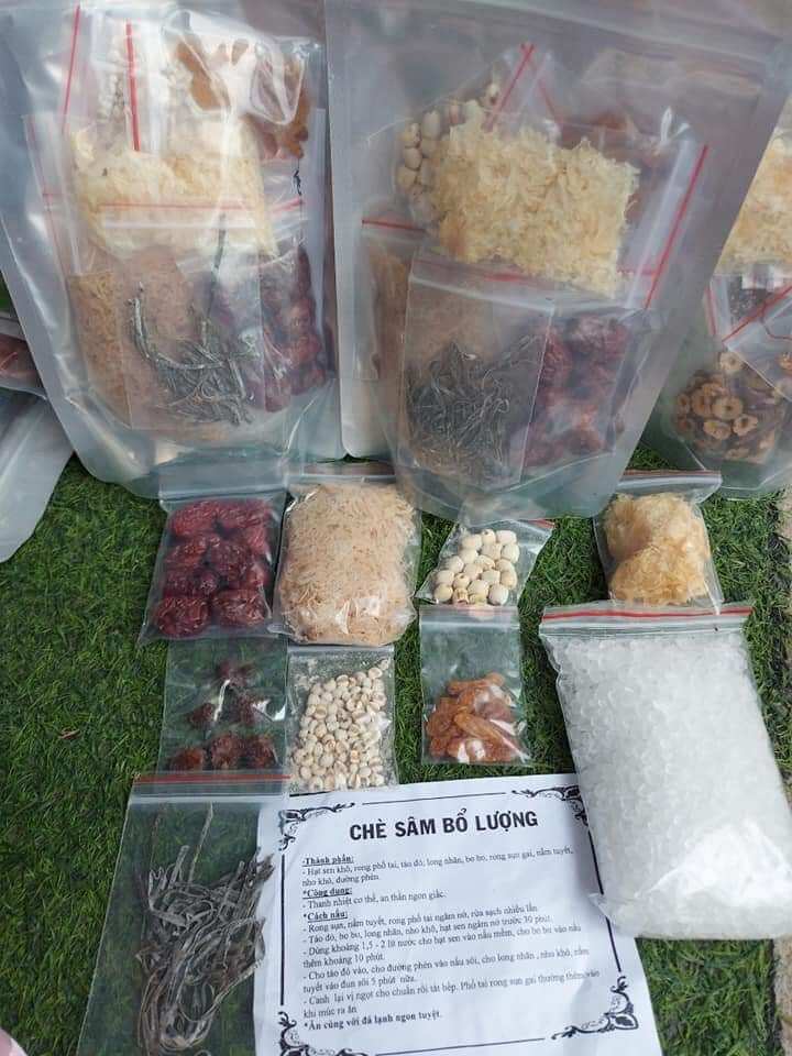 Set Sâm Bổ Lượng 10 vị 400Gram