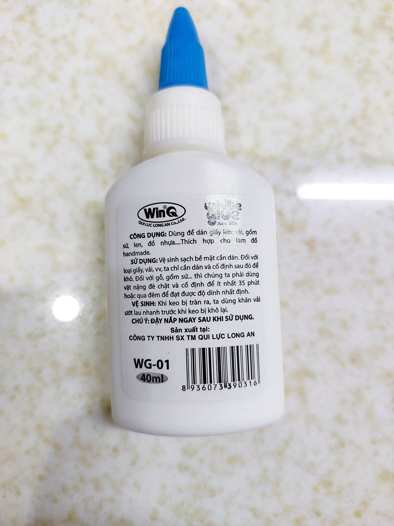 12 chai keo sữa Win white glue