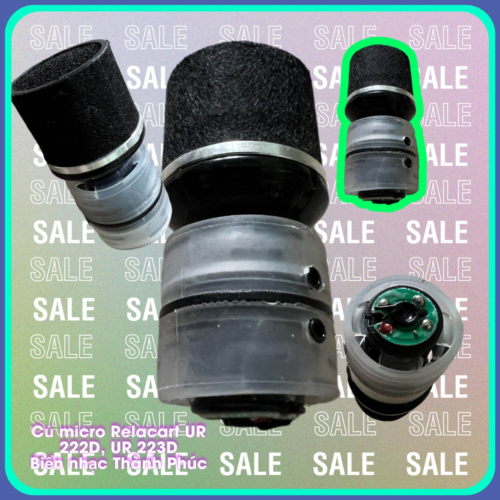 Củ micro db 550 pro, Relacart Ur 223 D, Baier BN 03 pro, UGX BN 02