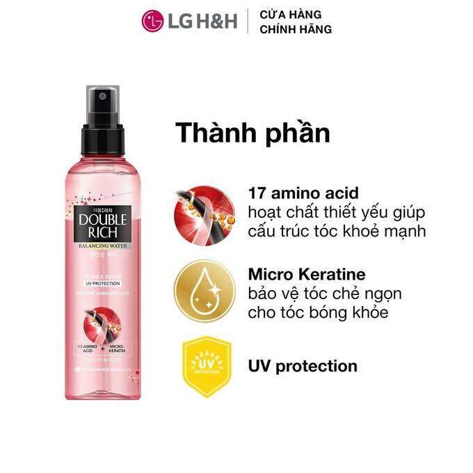 Xịt dưỡng tóc Double Rich 120ml