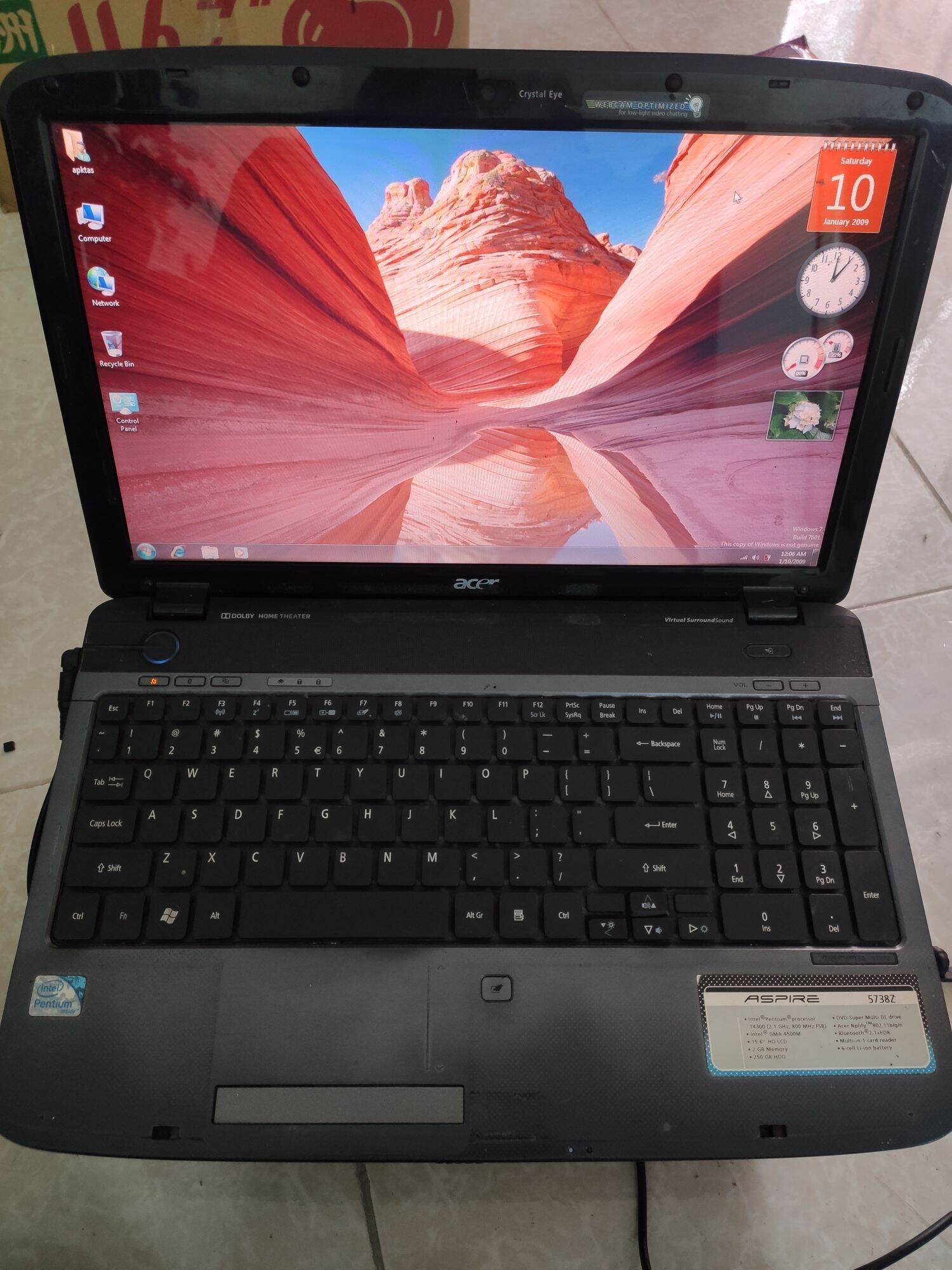 Máy tính laptop cũ Ram 4GB