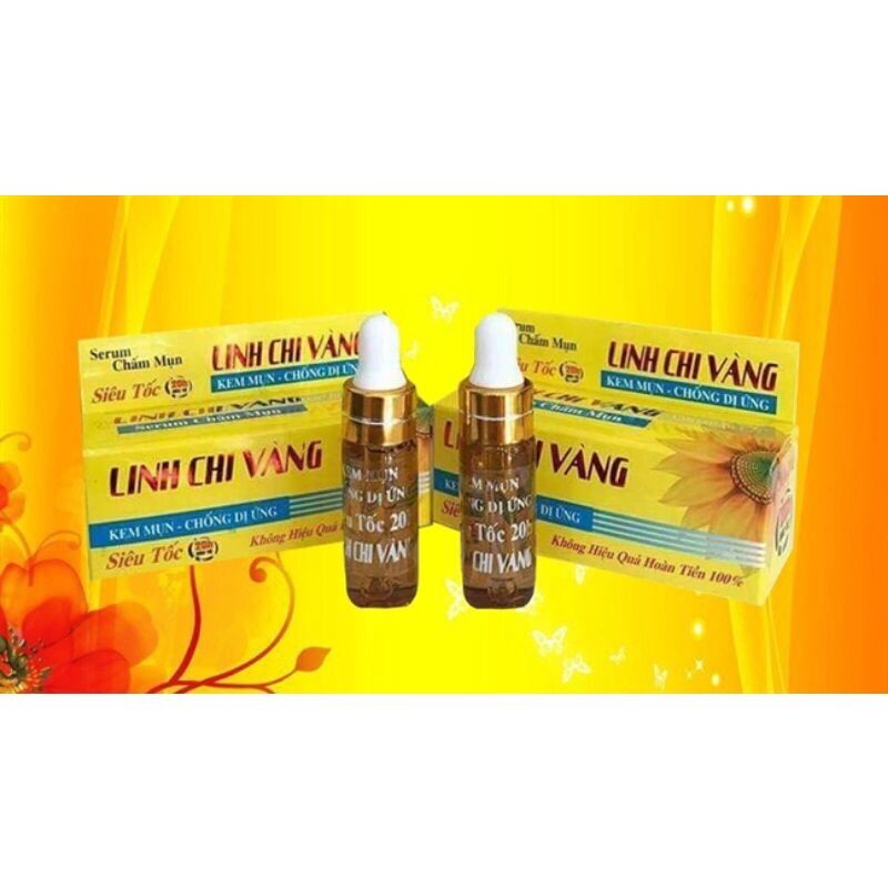 Serum mụn Linh Chi Vàng