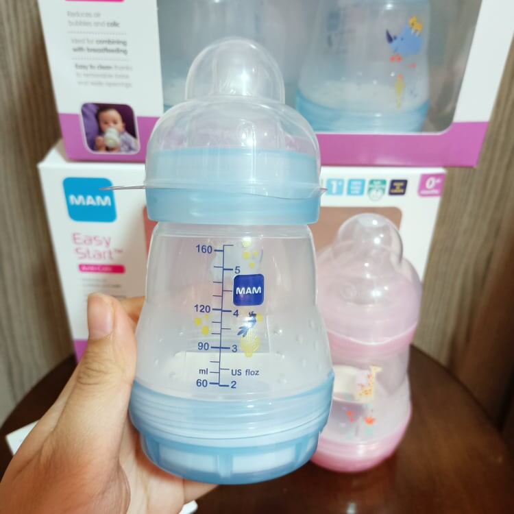 Bình sữa chống đầy hơi MAM 160ml/260ml