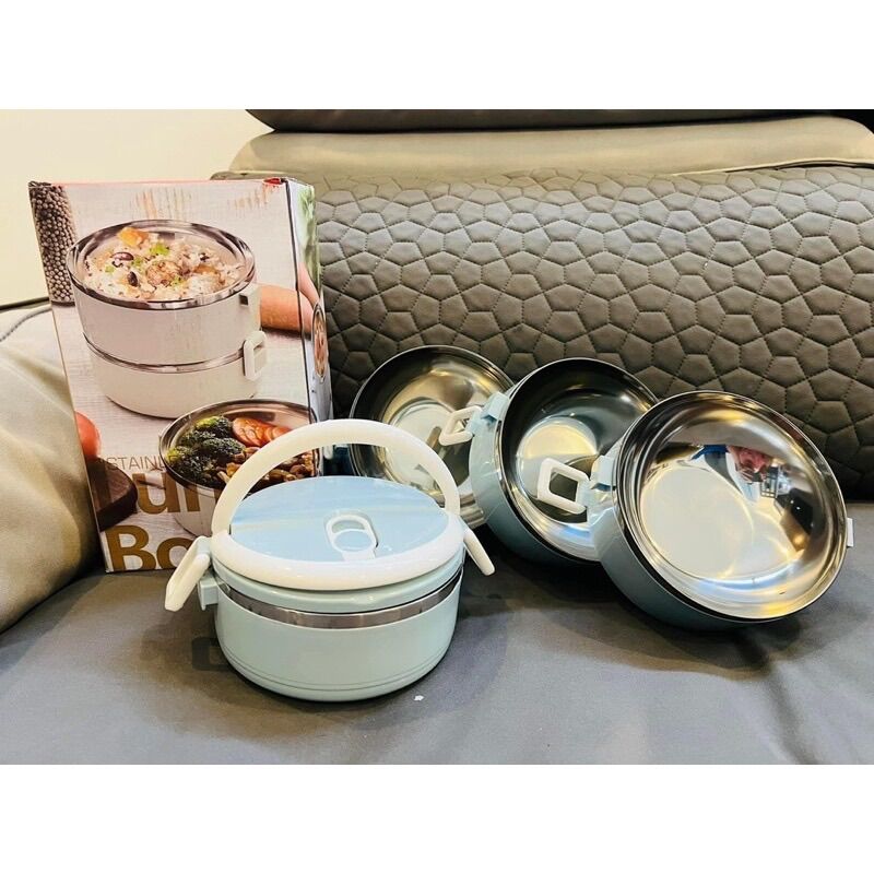 Hộp Đựng Cơm Cặp Lồng Cơm Giữ Nhiệt Inox 4 Tầng
