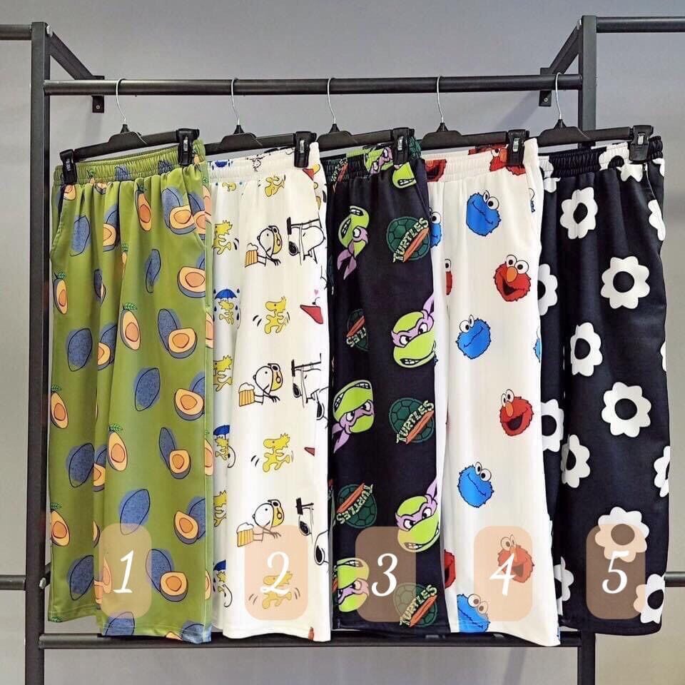 Quần cartoon pant unisex - quần hoạt hình