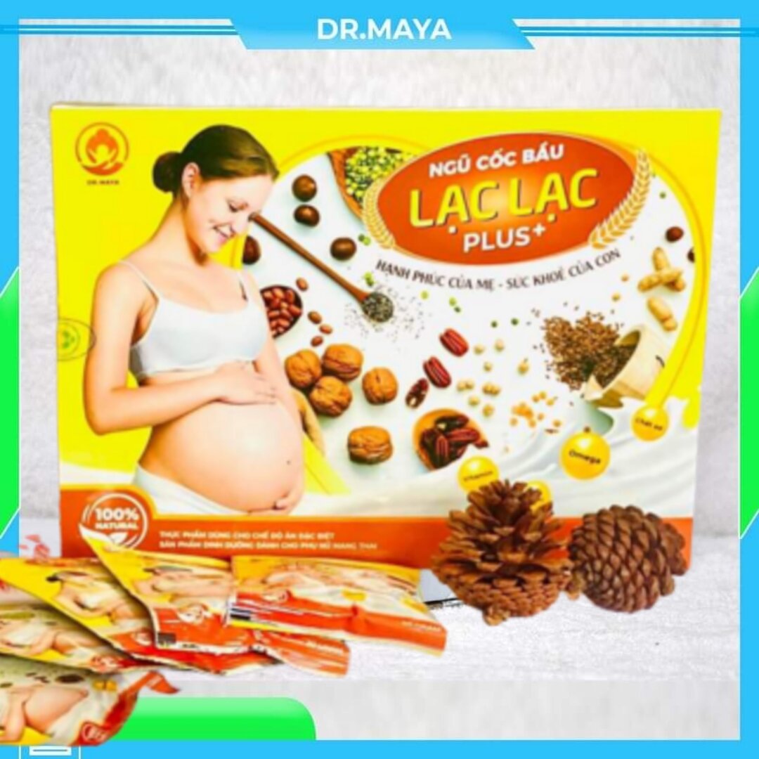 Ngũ cốc bầu Lạc Lạc Plus( 5 gói lẻ)