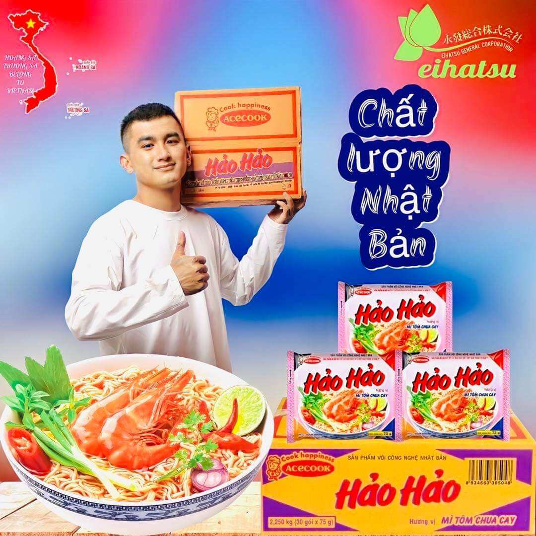 Mì hảo hảo vị tôm chua cay 30gói 75g