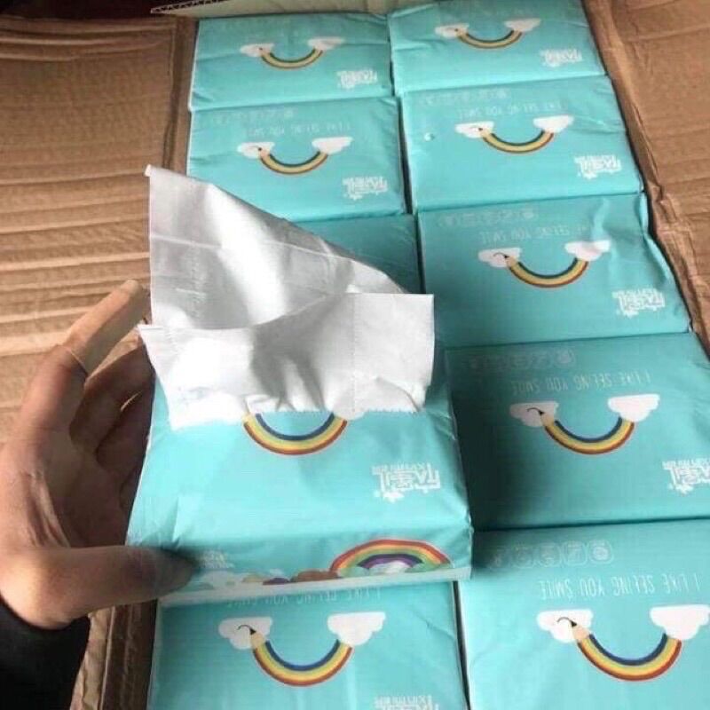 Giấy rút cầu vồng- Thùng 30 gói