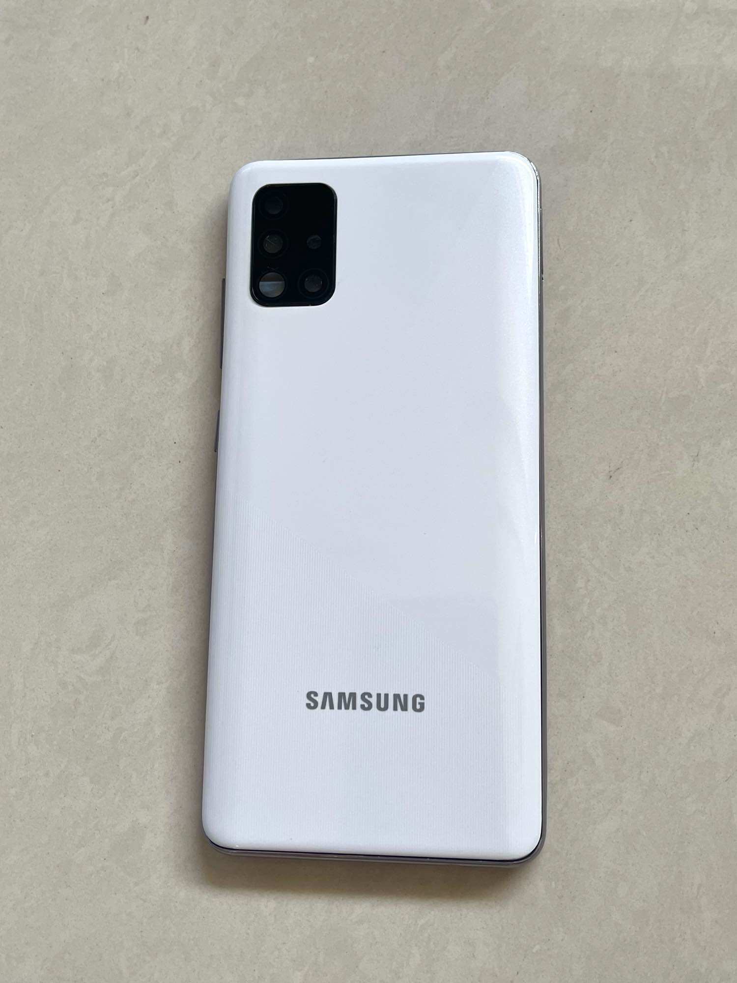 Vỏ bộ Samsung A51 kèm kính camera + khay sim