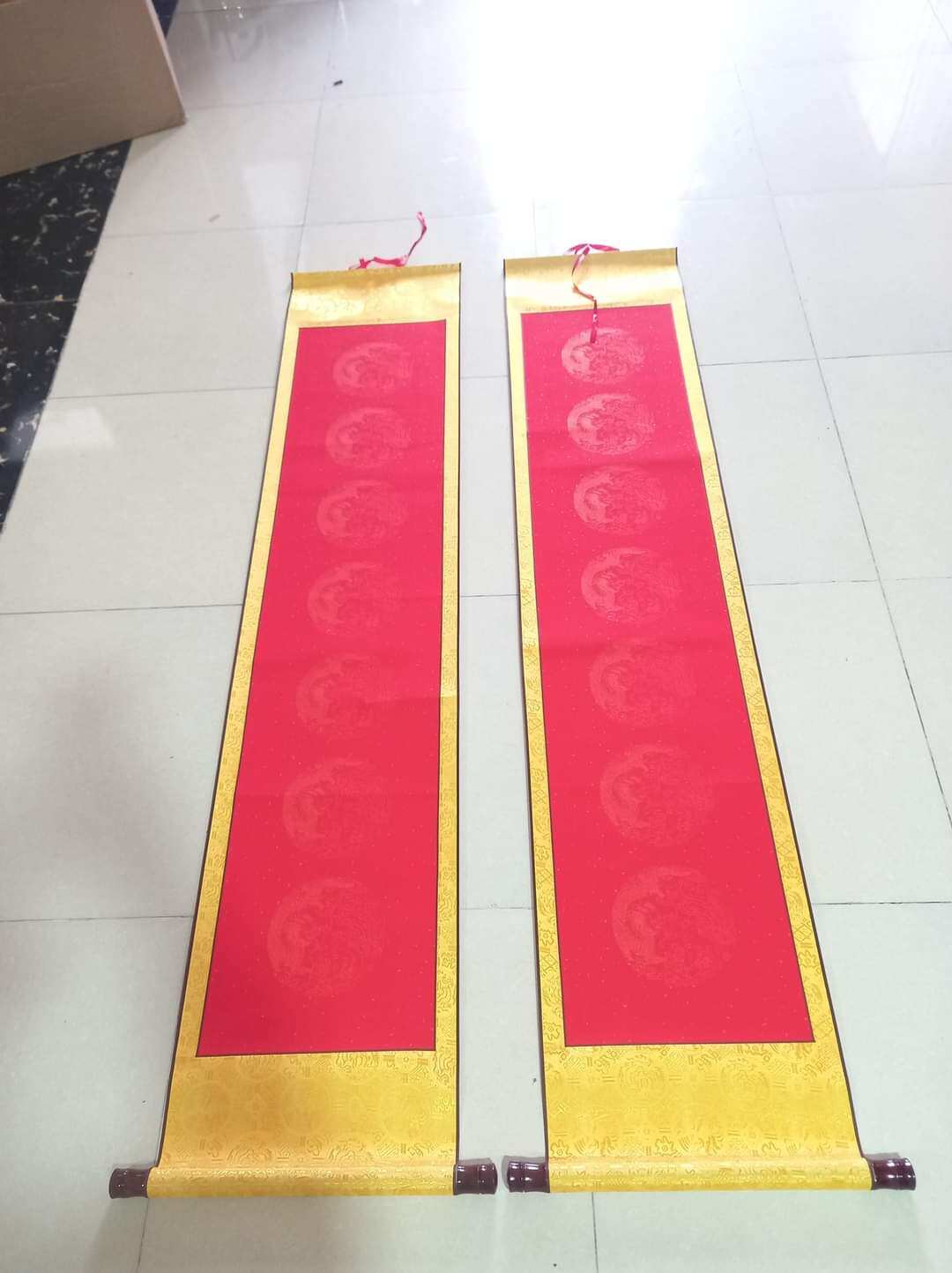 Cặp 2 Biểu viết câu đối 7 chữ