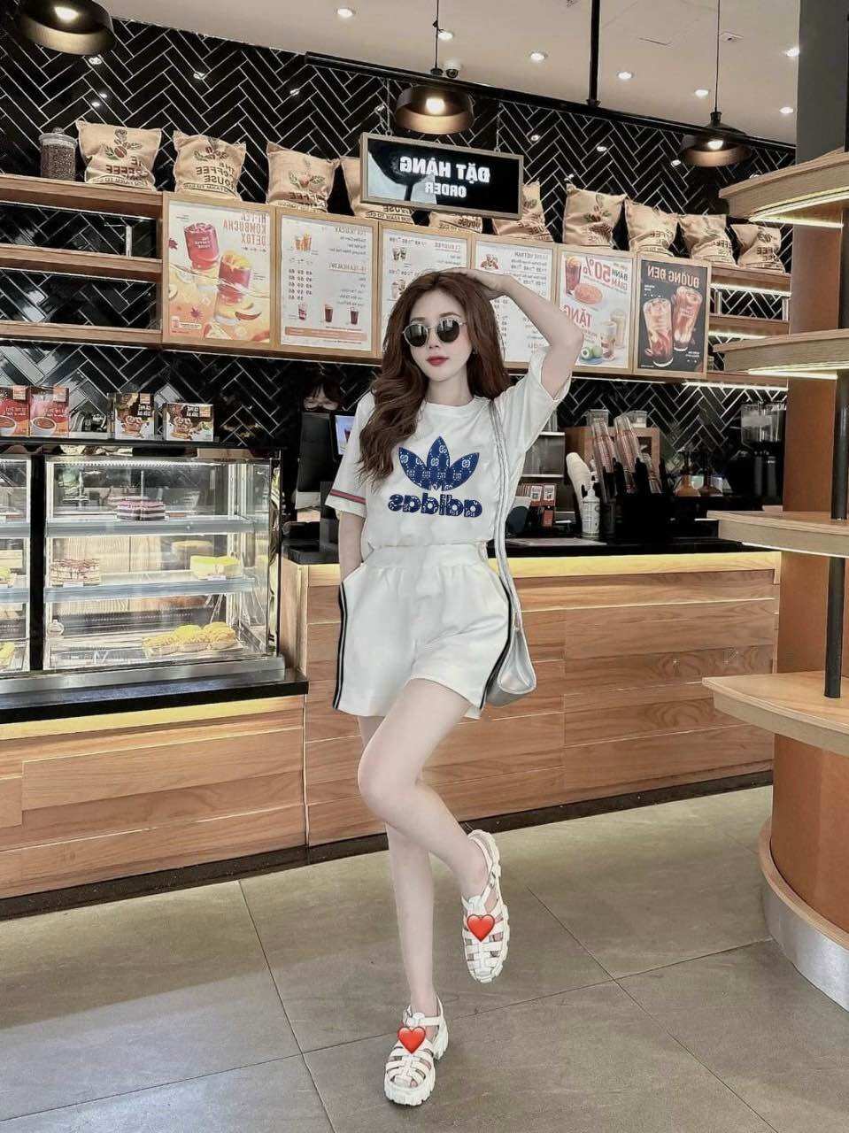 SÉT BỘ SHORT THUN COTTON THÊU CAO CẤP